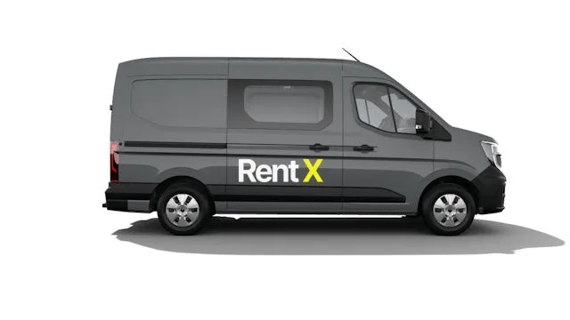 Renault Master L2H2 von der Seite, Schiebetür mit Fenster
